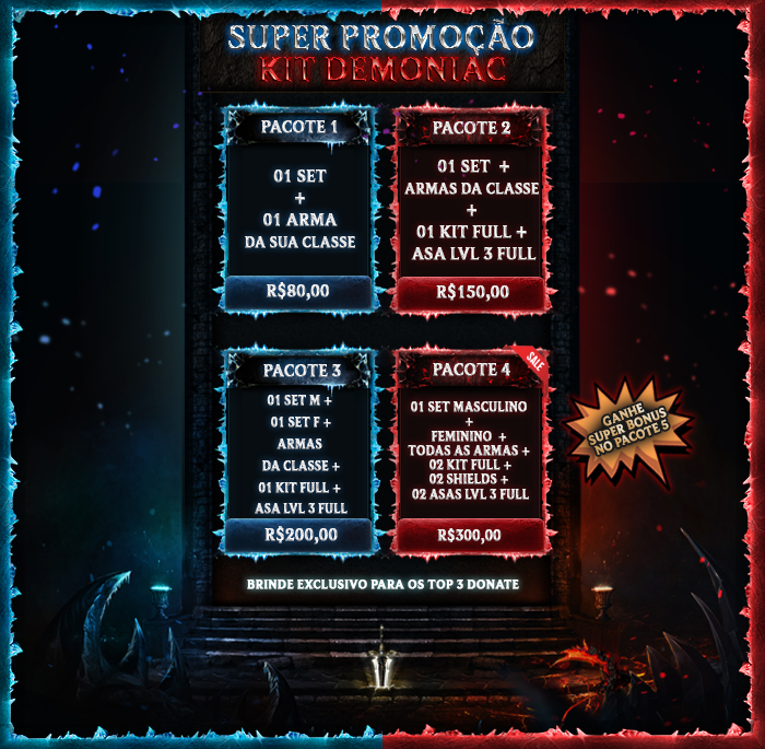 Promoção Agosto e Setembro